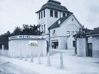 Branimirova tržnica oko 1930. godine, ulaz